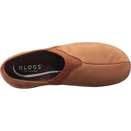 Klogs USA Salem Clogs Tawney Leather Upper Comfort Fit Roomy Toe Box Size options Image 2