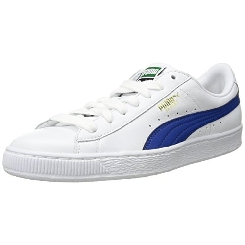 PUMA Mens Basket Classic LFS Sneaker WHITE Image 1