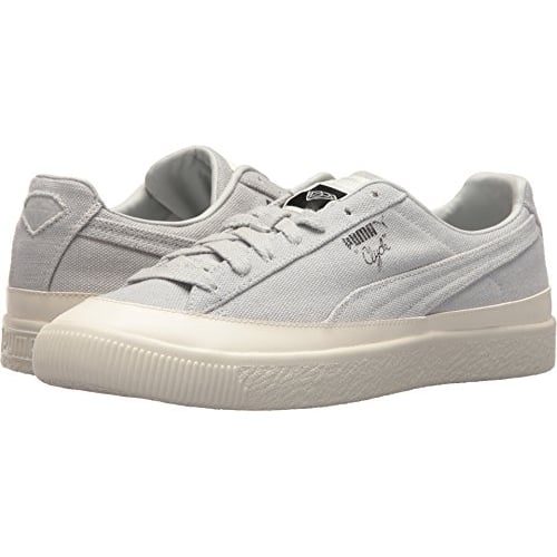 PUMA Mens Clyde Diamond Ankle-High Fashion Sneaker GRAY Image 1