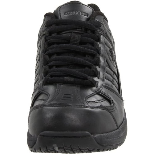 Converse Work Mens SureGrip Plus Athletic Work Shoe BLACK LEATHER Image 4