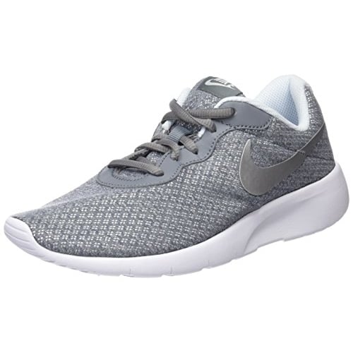 Nike Kids Tanjun (GS) Running Shoe Cool grey/metallic silver COOL GREY/METALLIC SILVER-BLUE TINT Image 1