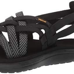 Teva Womens Voya Strappy Sandal Hera Black - 1099271-HBK HERA BLACK Image 1