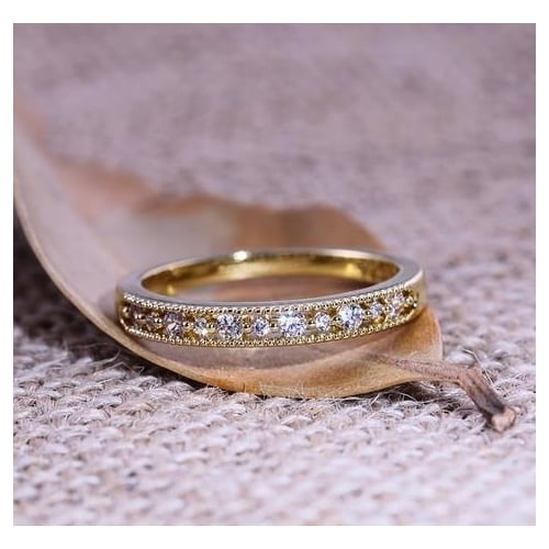 Exquisite hollow and retro feeling frequent style and all-around elegant ring Image 3