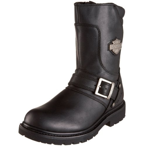 Harley-Davidson Mens Booker Riding Boot Black - D95194 BLACK Image 1