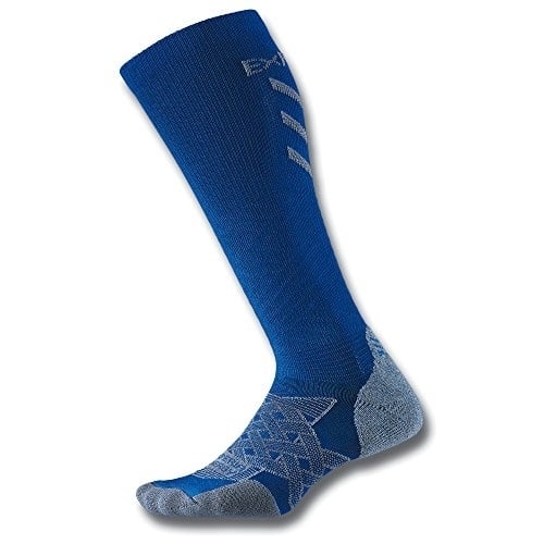 Thorlos Experia ENERGY Compression Socks Royal Blue XEOU-201 Over-Calf 12-18mmHg Image 1