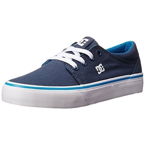 DC Shoes Unisex Kids Trase TX Shoes Navy/Bright Blue - 1966177 NAVY/BRIGHT BLUE Image 1