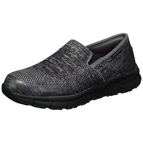 SKECHERS WORK Womens Comfort Flex HealthCare Pro SR II Work Shoe Black - 77239-BBK BLACK Image 4