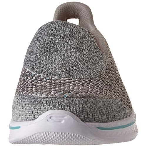 Skechers Kids Go Walk 4 Slip-On Sneaker (Little Kid/Big Kid) Grey Image 2