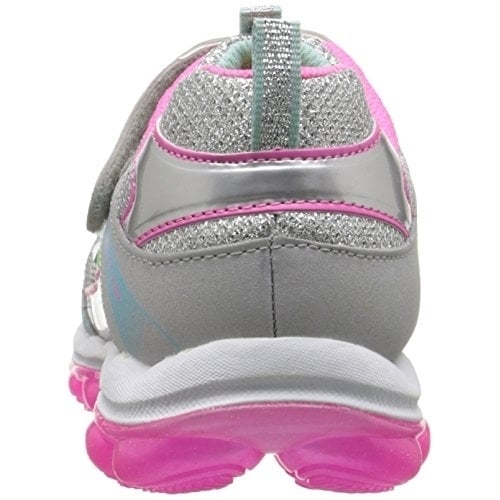 Skechers Kids Skech Air Bungee Strap Sneaker (Little Kid/Big Kid/Toddler) pink/grey Image 3