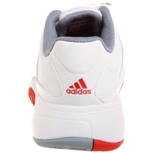 adidas Womens Barricade Team 2-W WHITE/SILVER/RED Image 3