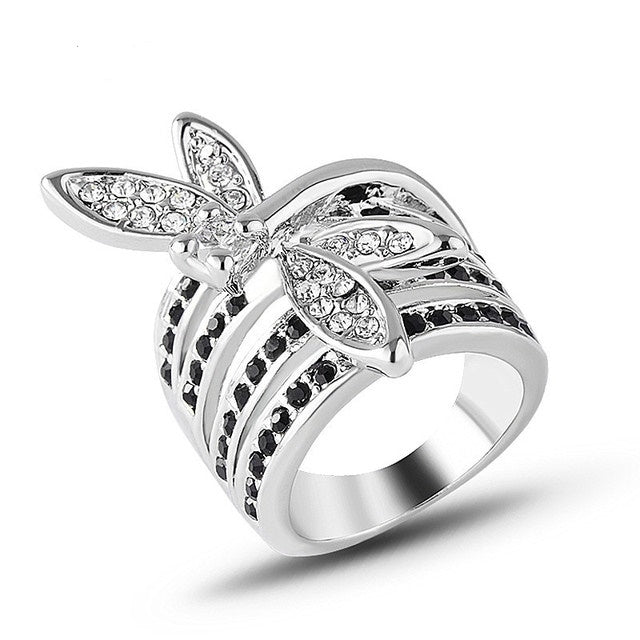 Fashion personality Dragonfly ring Image 1