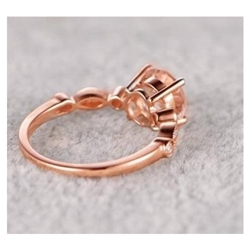 Fashion simple champagne lady ring Image 3