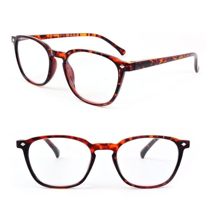 Reading Glasses Fashion Men and Women Readers Spring Hinge Glasses for Reading Image 1