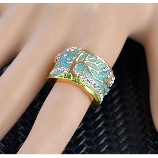 Popular style Popular style Tree Christmas Ring Gift Ring Image 4