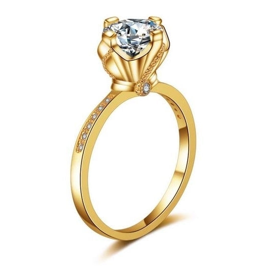1.5 carat Popular style noble high end  Popular style ring Image 1