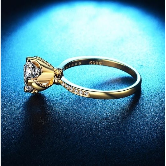 1.5 carat Popular style noble high end  Popular style ring Image 3