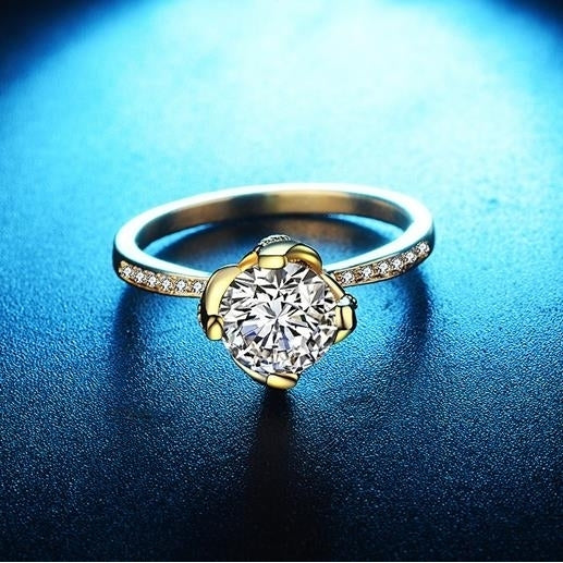 1.5 carat Popular style noble high end  Popular style ring Image 4