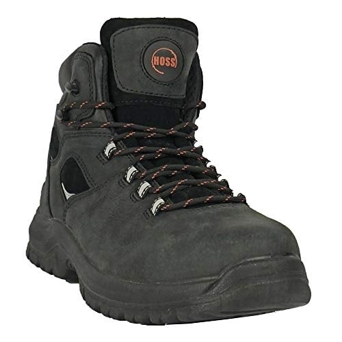 HOSS Boots Mens Lorne Casual BootsBLACK BUFFALO LTR Image 1