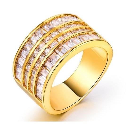 Popular style Artificial zircon ring Image 1