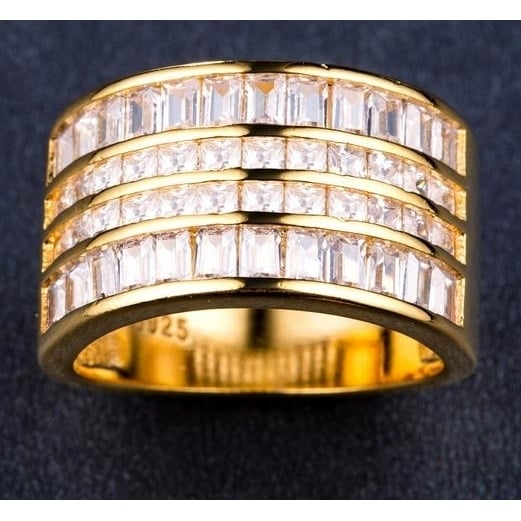 Popular style Artificial zircon ring Image 2