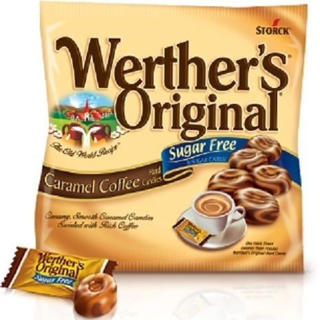 Werthers Caramel Coffee Sugar Free Candy Image 1