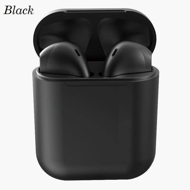 Rubber Matte Clear Sound Wireless Earbuds Image 4