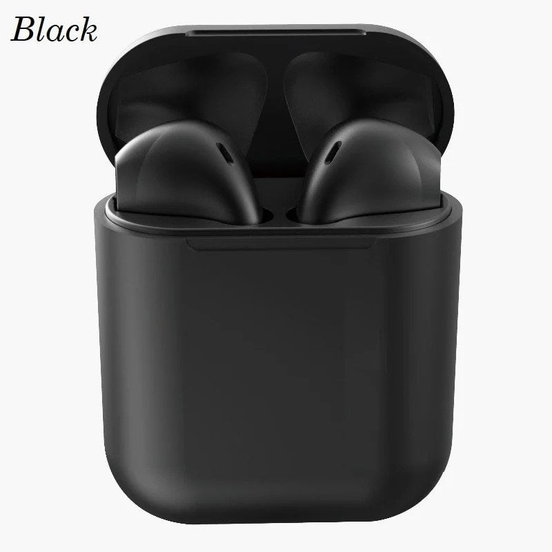 Rubber Matte Clear Sound Wireless Earbuds Image 1