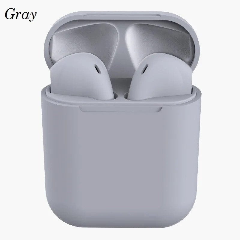 Rubber Matte Clear Sound Wireless Earbuds Image 3