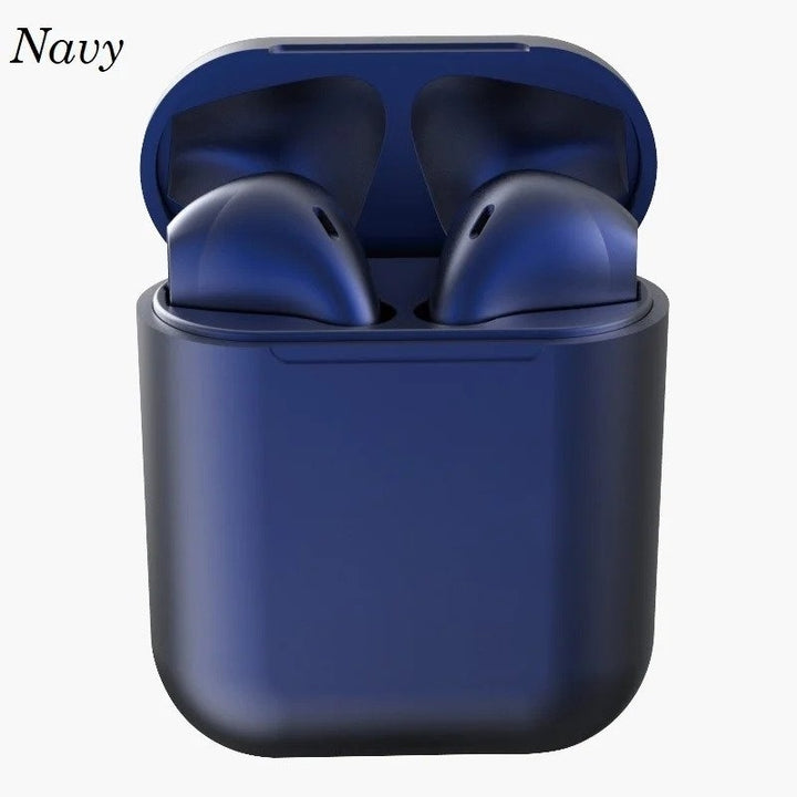 Rubber Matte Clear Sound Wireless Earbuds Image 7