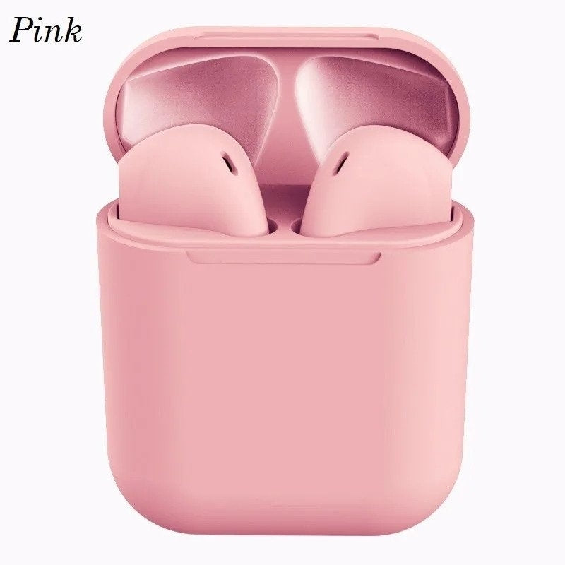 Rubber Matte Clear Sound Wireless Earbuds Image 2