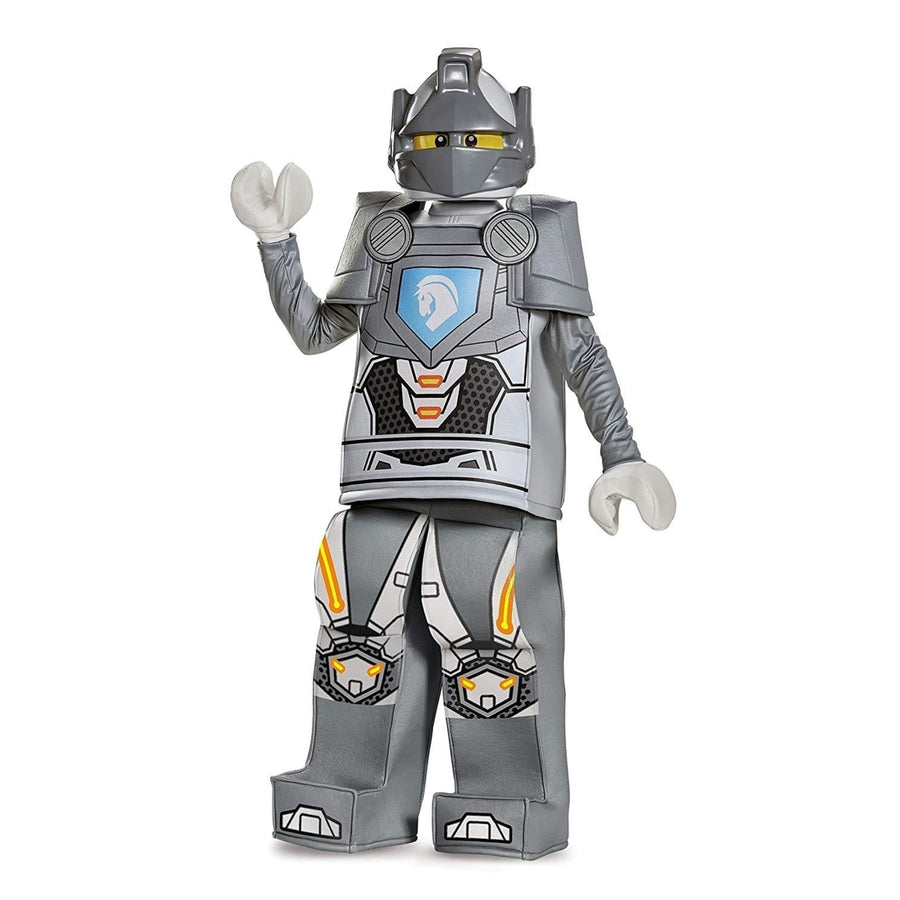 Lego Nexo Knights Lance Prestige size S 4/6 Boys Costume Detachable Shoulders Pants Mask Disguise Image 1