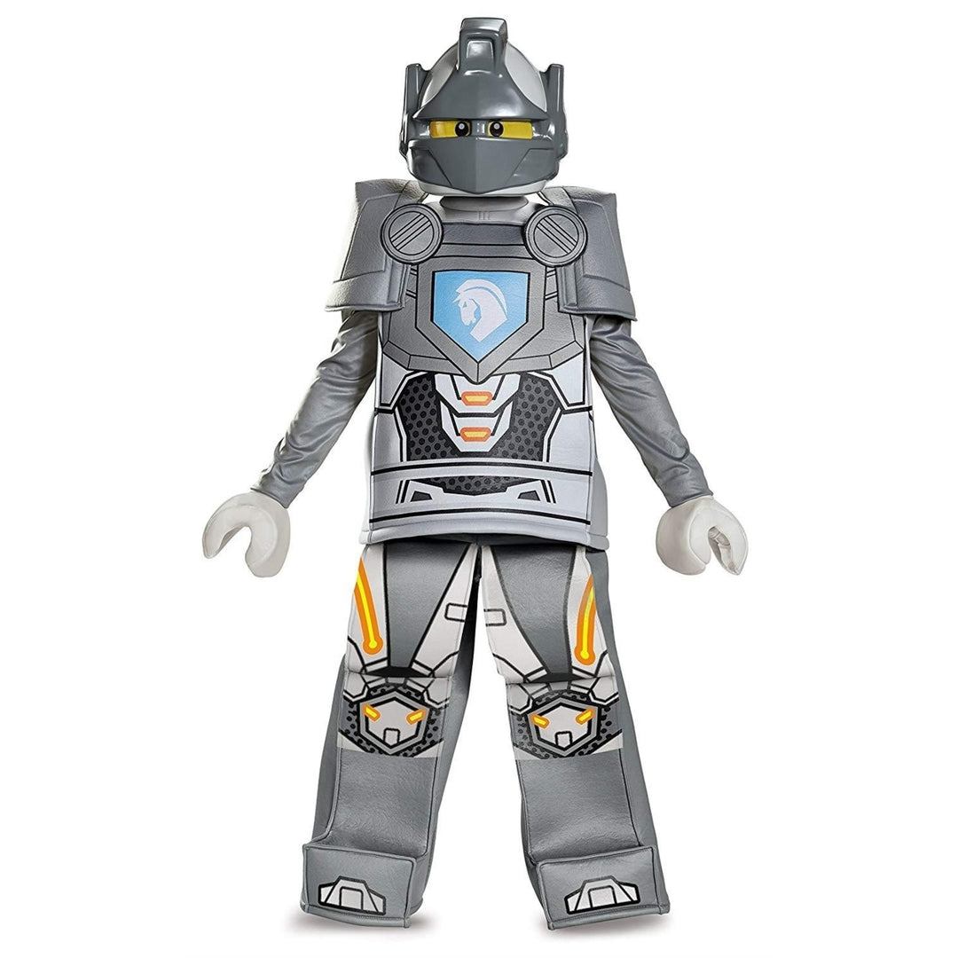 Lego Nexo Knights Lance Prestige size S 4/6 Boys Costume Detachable Shoulders Pants Mask Disguise Image 3