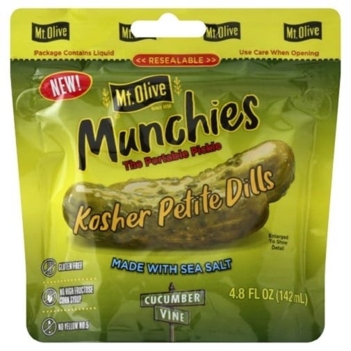 Mt. Olive Munchies The Portable Pickle Kosher Petite Dills Image 1