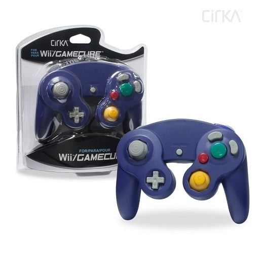 Nintendo Wii/ GameCube Wired Controller (Purple) - CirKa Image 1