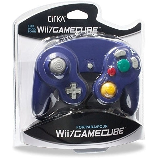 Nintendo Wii/ GameCube Wired Controller (Purple) - CirKa Image 2