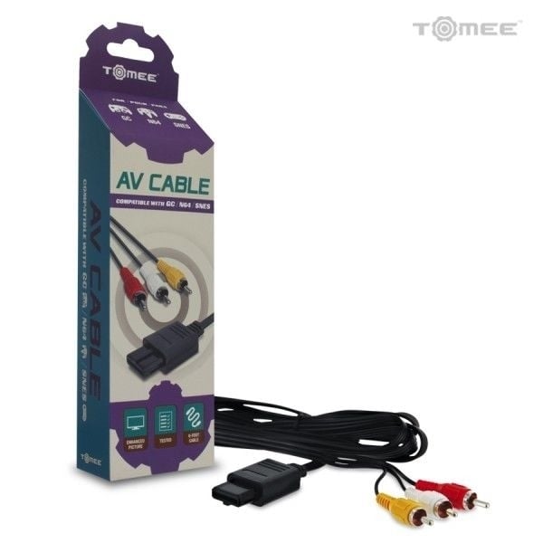 GameCube/ N64/ SNES AV Cable by Tomee Image 1