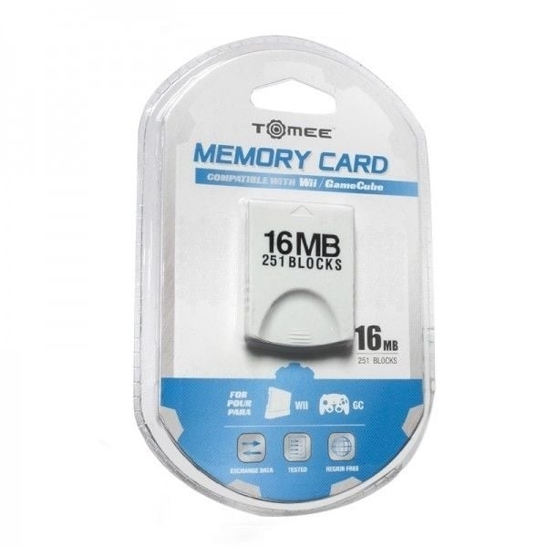 Nintendo Wii Gamecube 16 MB memory card Image 1