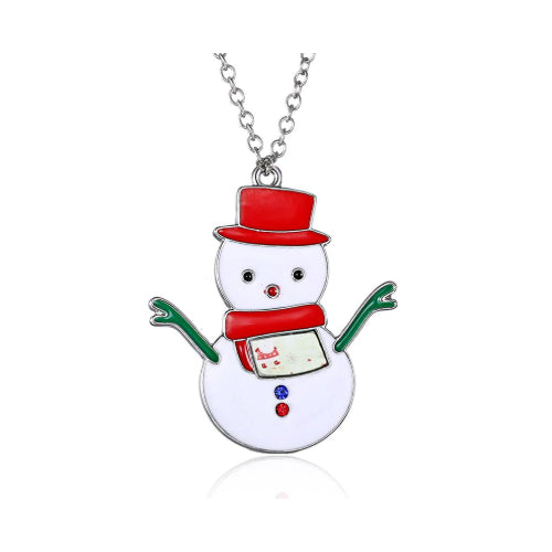 Elements Snowman Chain Necklace Image 1