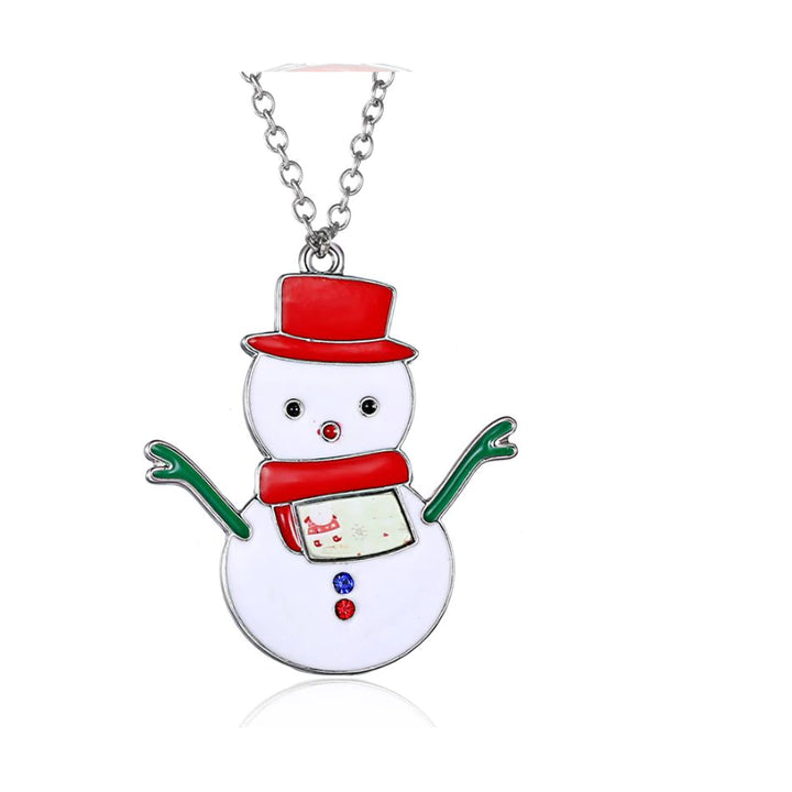 Elements Snowman Chain Necklace Image 2