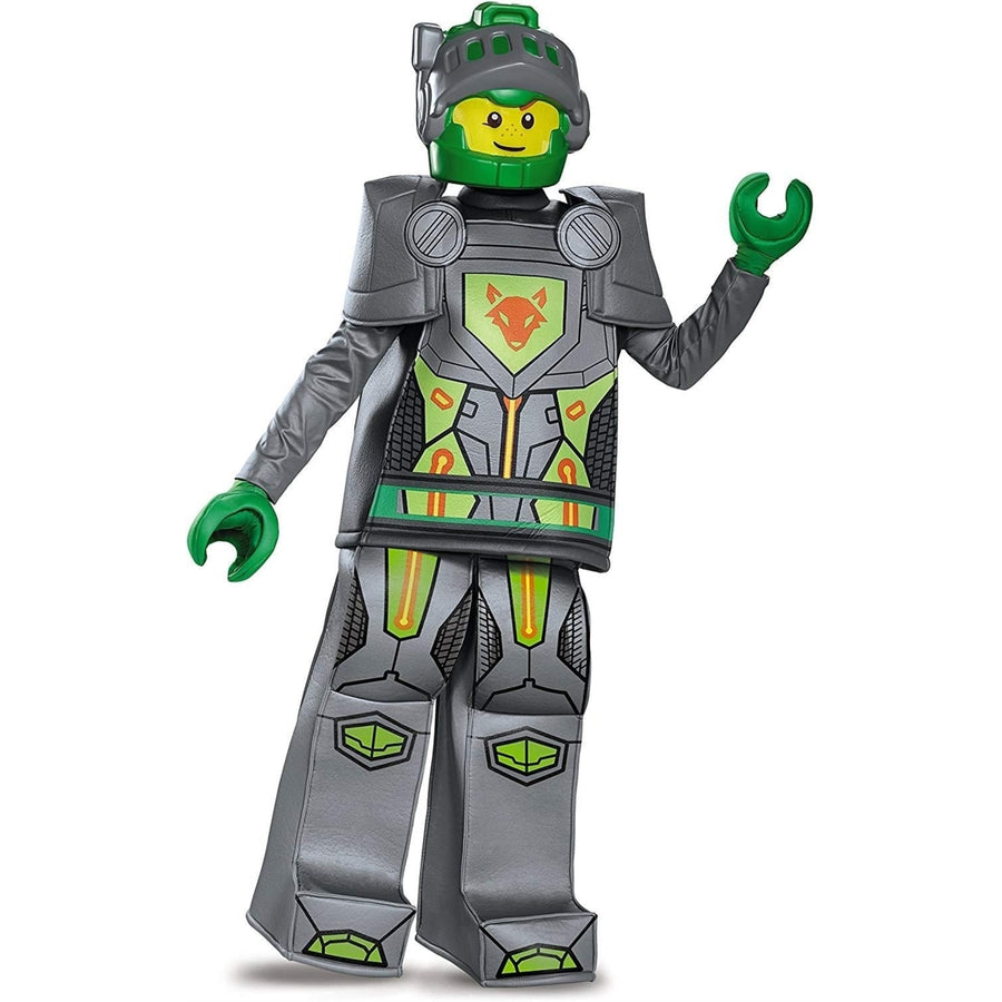 Lego Aaron Prestige Nexo Knights Deluxe size S 4/6 Boys Costume Disguise Image 1
