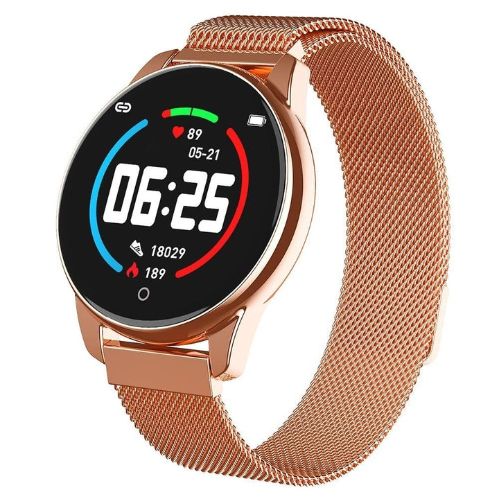 Heart Rate Blood Pressure Monitoring Health Reminder Bracelet IP67 Waterproof Sports Smart Watch Image 10