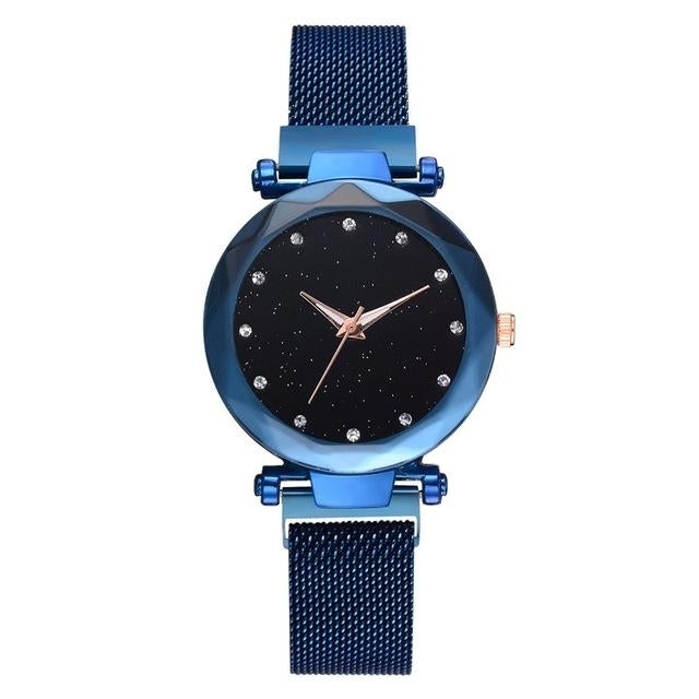 Magnetic Starry Sky Diamond Wrist Watches For Women Image 1