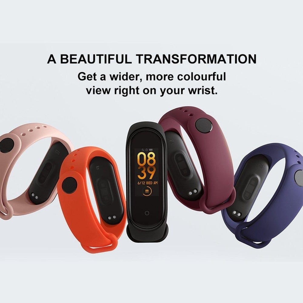 Smart Fitness Tracker Bluetooth Waterproof Smart Bracelet Color AMOLED Screen Smart-band Image 2