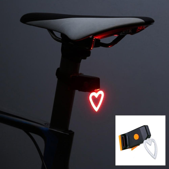 Taillight Modes Bicycle USB Charge Led Flash Strobe Image 3