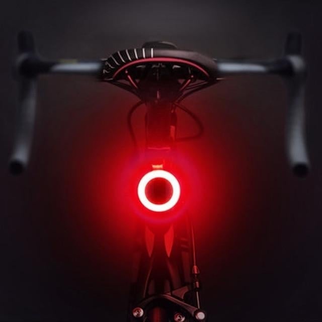 Taillight Modes Bicycle USB Charge Led Flash Strobe Image 7