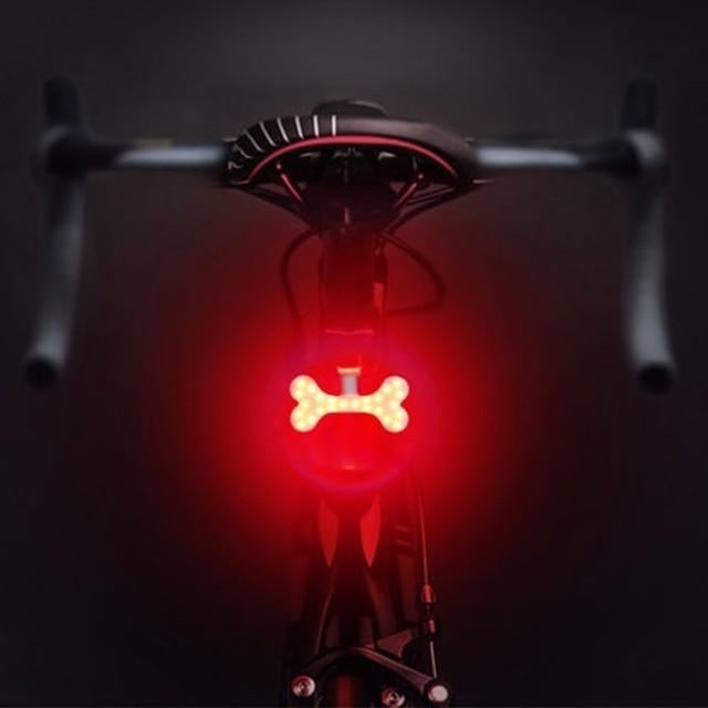 Taillight Modes Bicycle USB Charge Led Flash Strobe Image 8