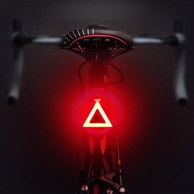 Taillight Modes Bicycle USB Charge Led Flash Strobe Image 1