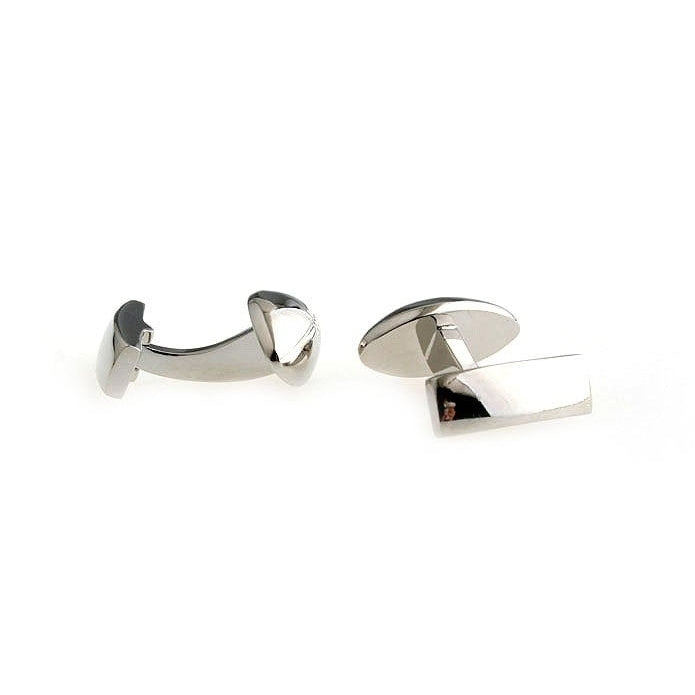 Silver Cufflinks 3D Football Cufflinks Rugby Ball Whale Tail Cufflinks Cuff Links Sports Quarterback Image 4