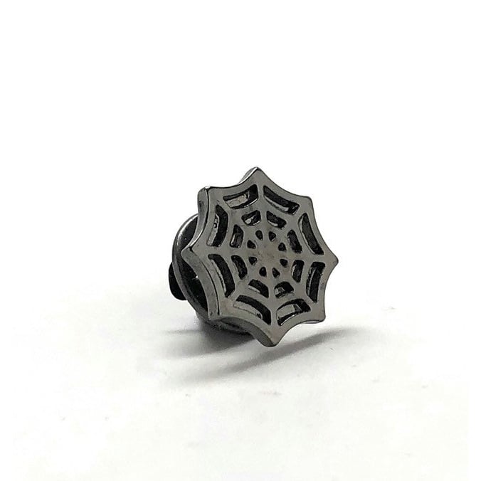 Enamel Pin Spider Man Web Lapel Pin Super Hero Tie Tack Spiderman Husband Gifts for Dad Gifts for Him Spider-Man Image 2
