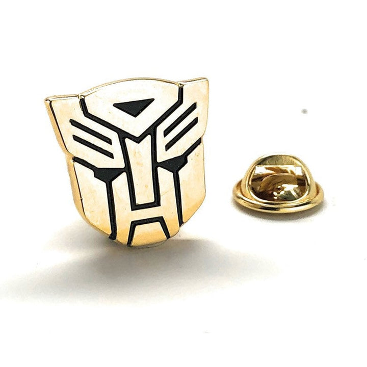 Autobots Lapel Pin Super Hero Transformers Lapel Pin Gold Black Show Off Your Hero Keepsakes Cool Fun Collector Comes Image 1